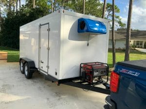 7x16 Refrigerated Trailer