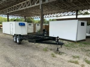 Bumper Pull Chassis For Cooler Trailer