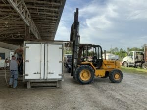 Bumper Pull Chassis for Cooler Trailer