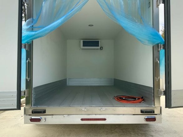 refrigerated trailer- aluminum floor