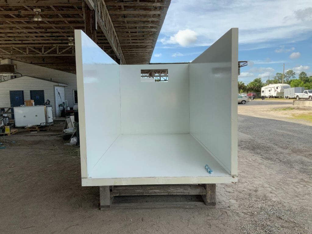 refrigerated truck body build 5